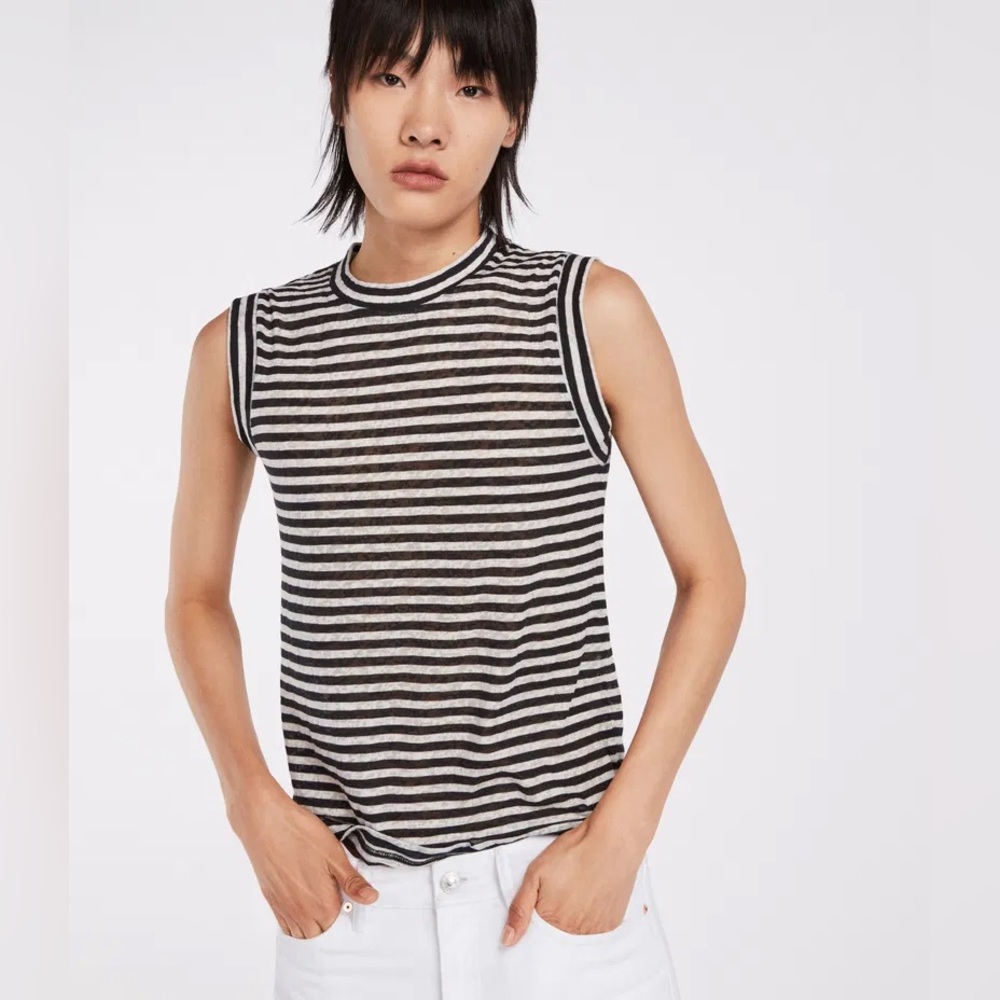 ALL SAINTS Imogen Stripe Tank